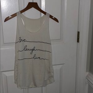Love Laugh Live Tank